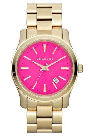 michael kors jet set sport watch pink|Michael Kors runway watch.